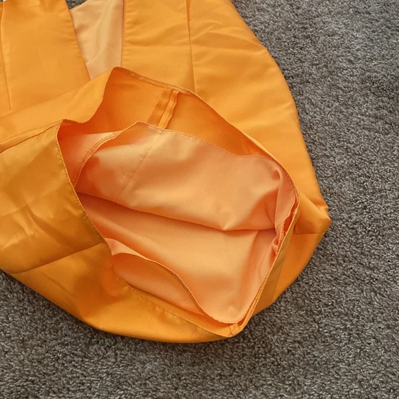 ASOS Luxe | NWT Gorgeous Tangerine Cocktail Dress - Picture 11 of 12